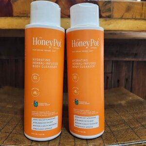 Honey Pot Grapefruit Ylang Ylang Hydrating Body Cleanser 16 oz Pack of 2 New